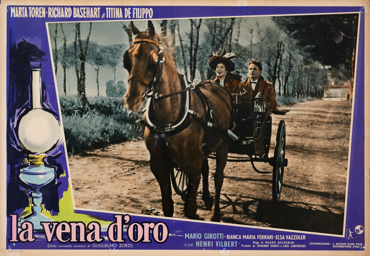 Lobby Card 2 for the film The Golden Vein (1955)