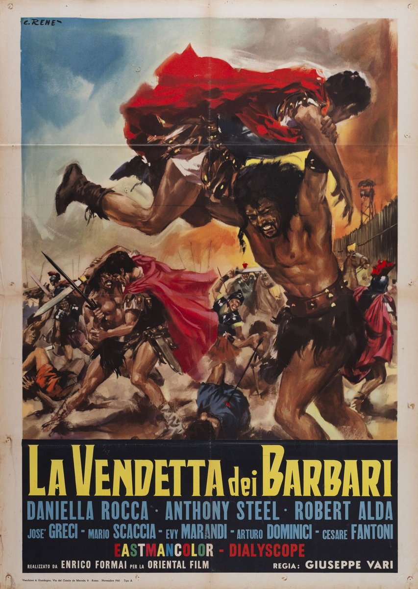 La vendetta dei barbari - Manifesto 2