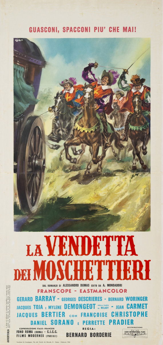 La vendetta dei moschettieri - Locandina 1