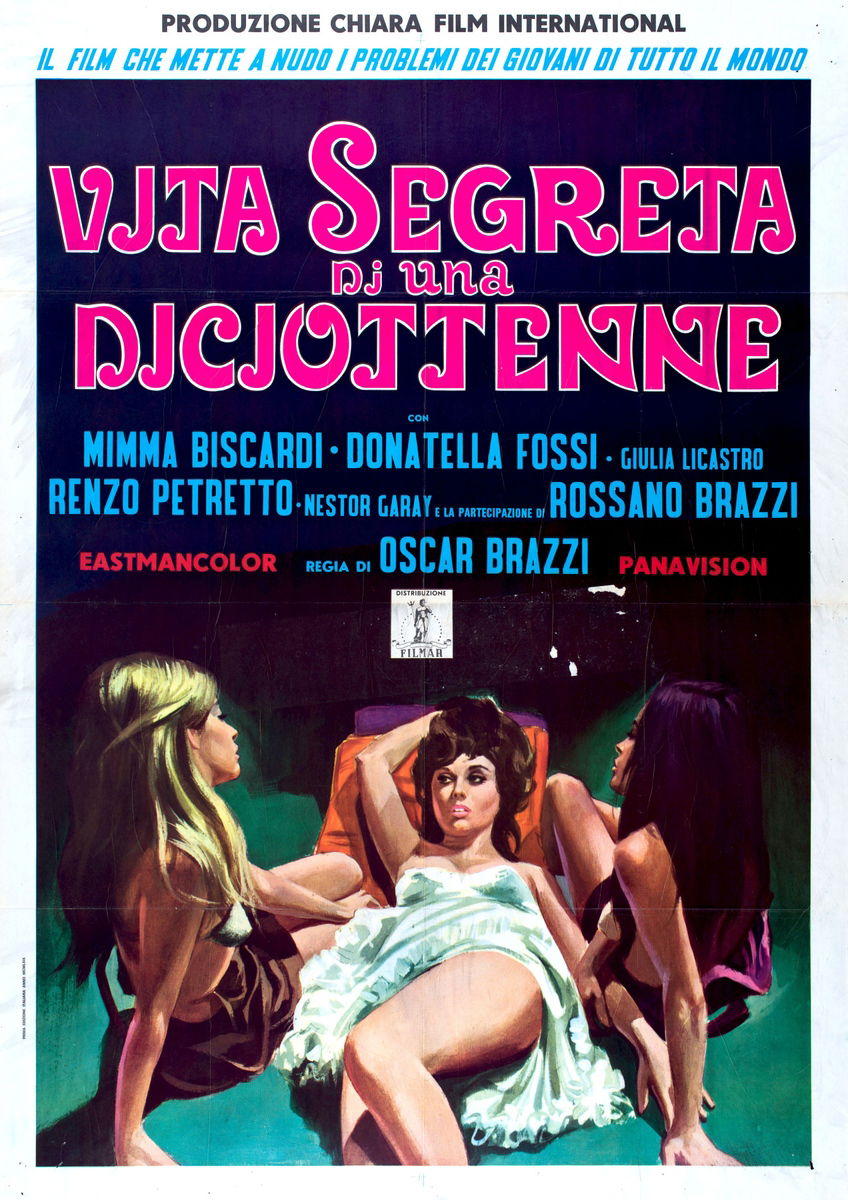 Vita segreta di una diciottenne - Manifesto 1