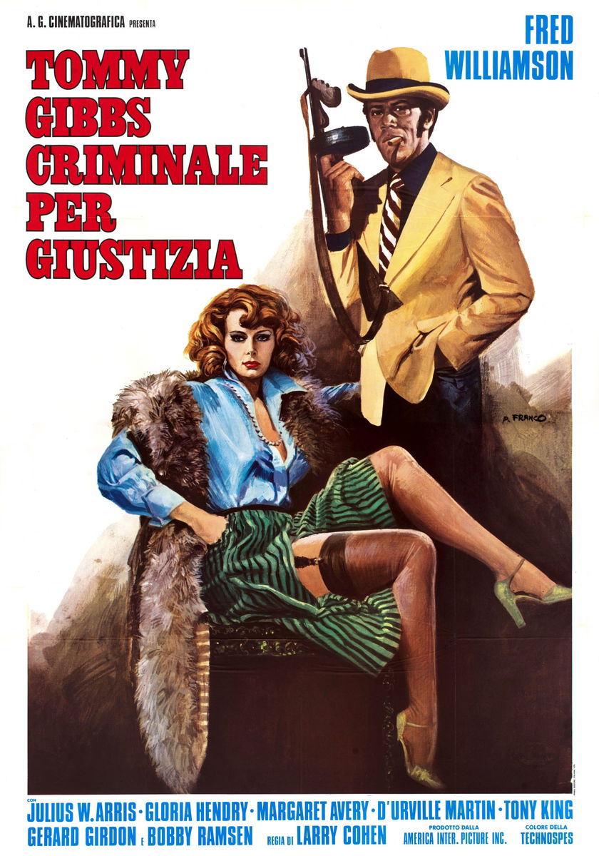 Tommy Gibbs criminale per giustizia - Manifesto 1