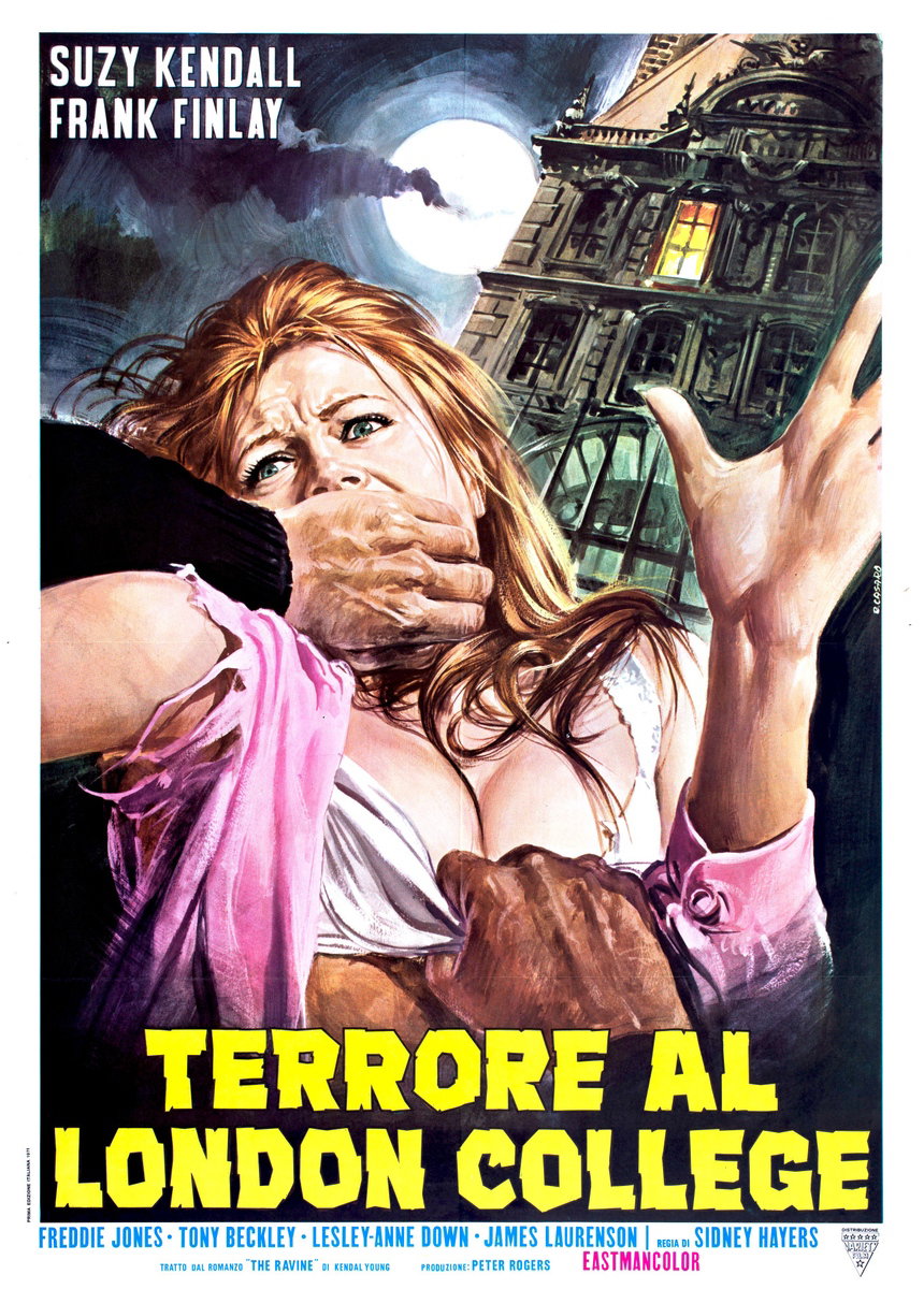 Poster 2 for the film Assault (1971), painted by Renato Casaro (Renè)