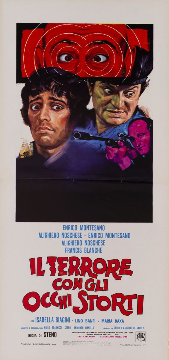 Il terrore con gli occhi storti - Locandina 1