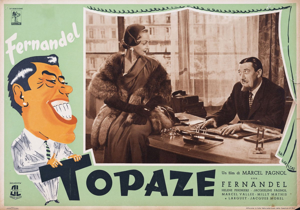 Topaze - Fotobusta 1