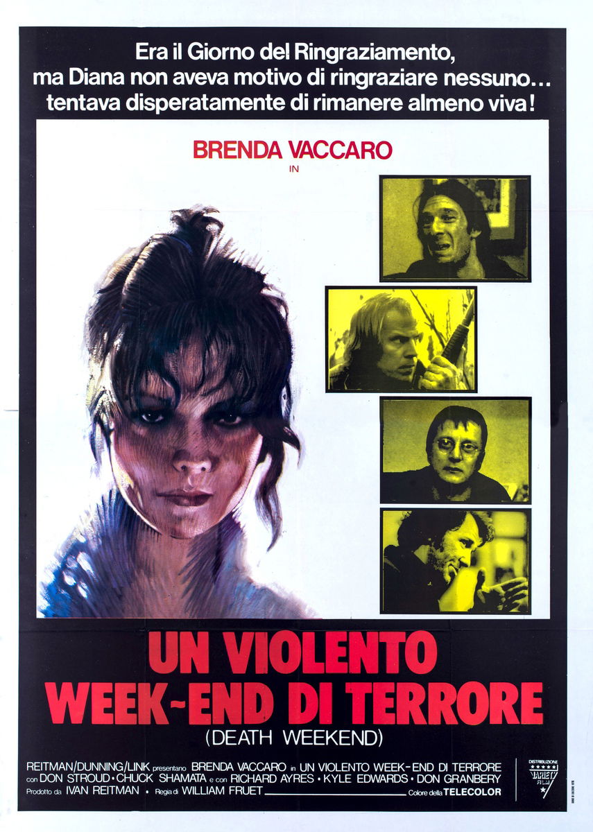 Un violento week-end di terrore - Manifesto 1