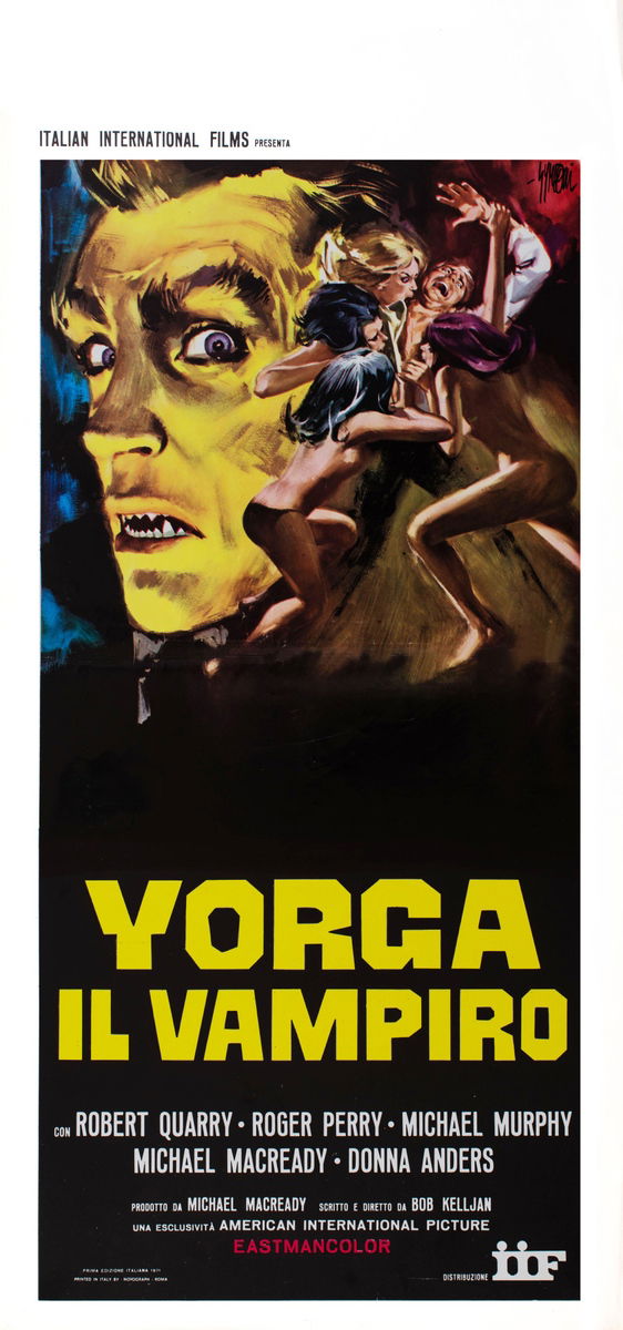 Count Yorga, Vampire - Lobby Card 1