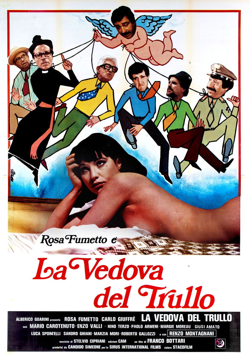 La vedova del Trullo - Manifesto 1