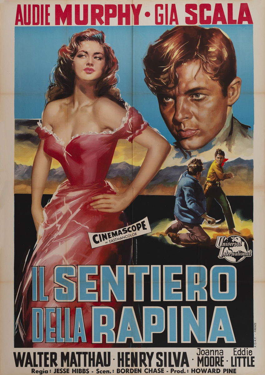 Il sentiero della rapina - Manifesto 1