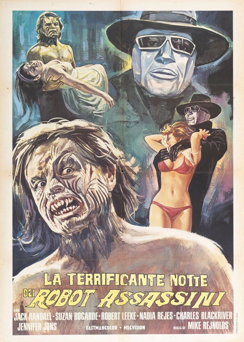 La terrificante notte dei robot assassini - Manifesto 1
