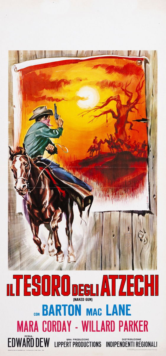 Il tesoro degli aztechi - Locandina 1