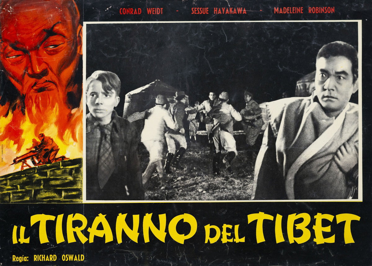 Fotobusta 2 per il film Il tiranno del Tibet (1938)