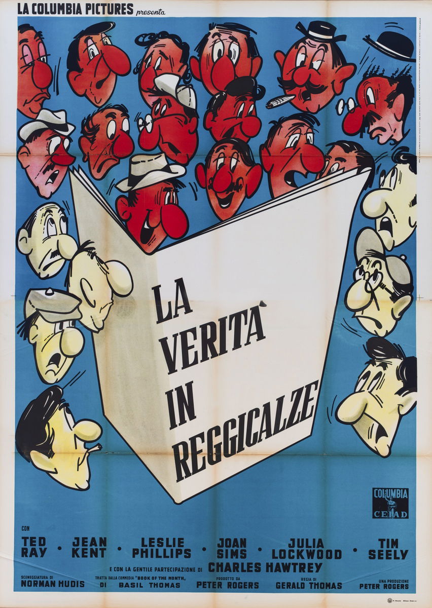 La verità in reggicalze - Manifesto 1