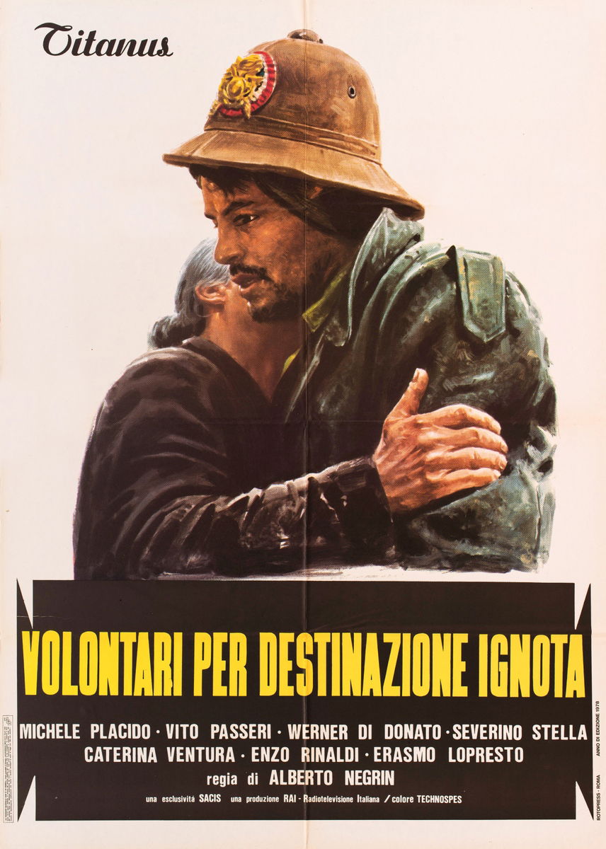 Volontari per destinazione ignota - Manifesto 1