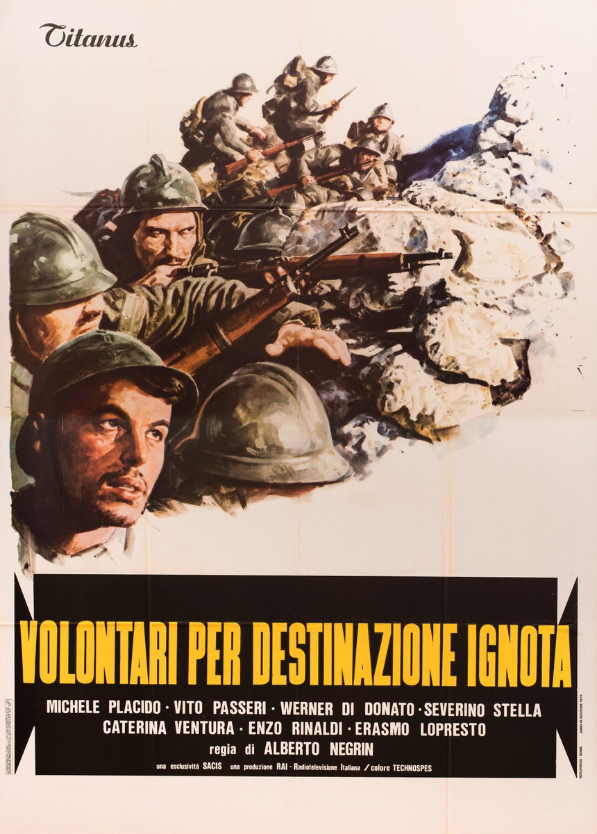 Poster 2 for the film Volunteers for an Unknown Destination (1979)