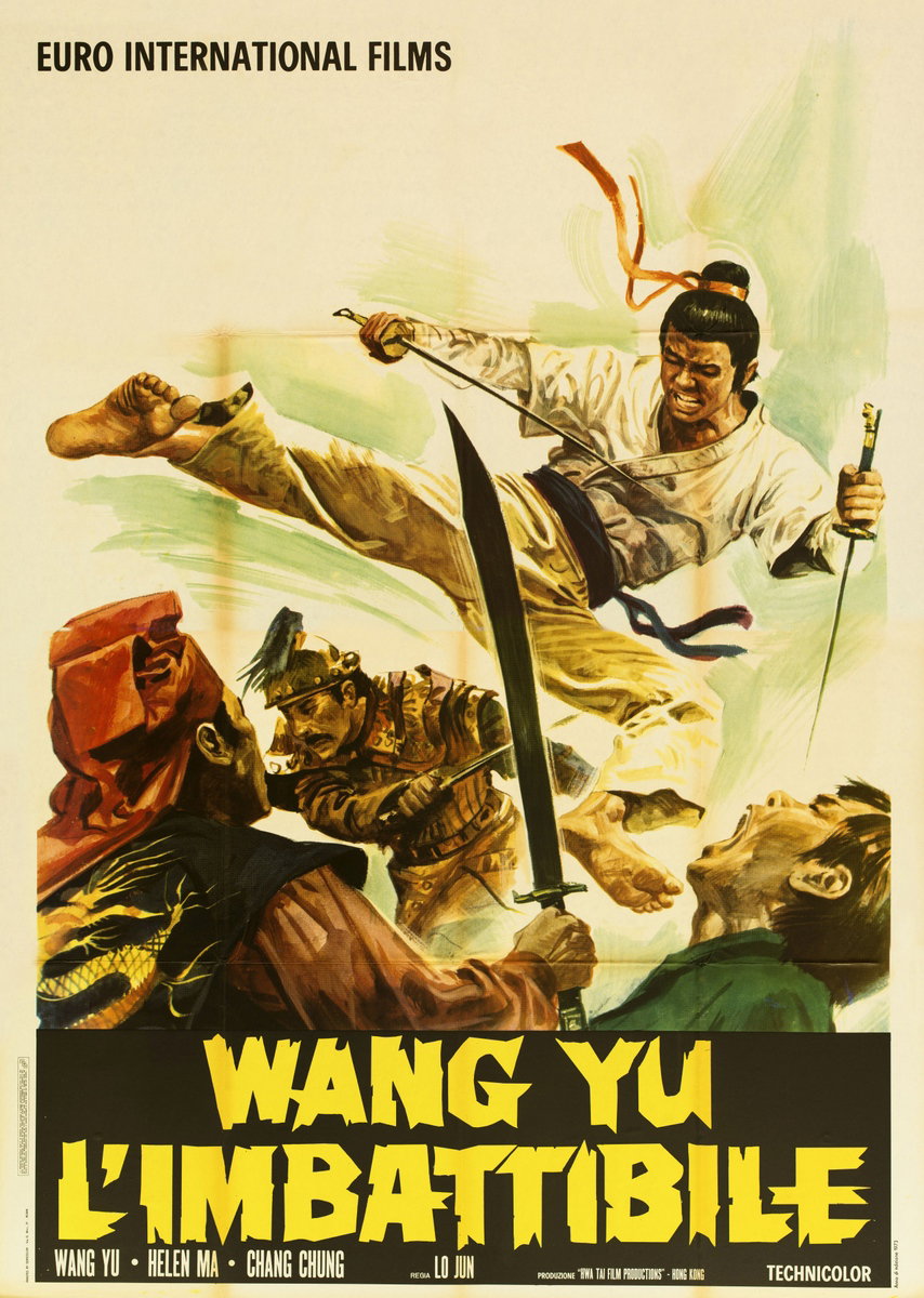 Manifesto 2 per il film Wang Yu l'imbattibile (1972)