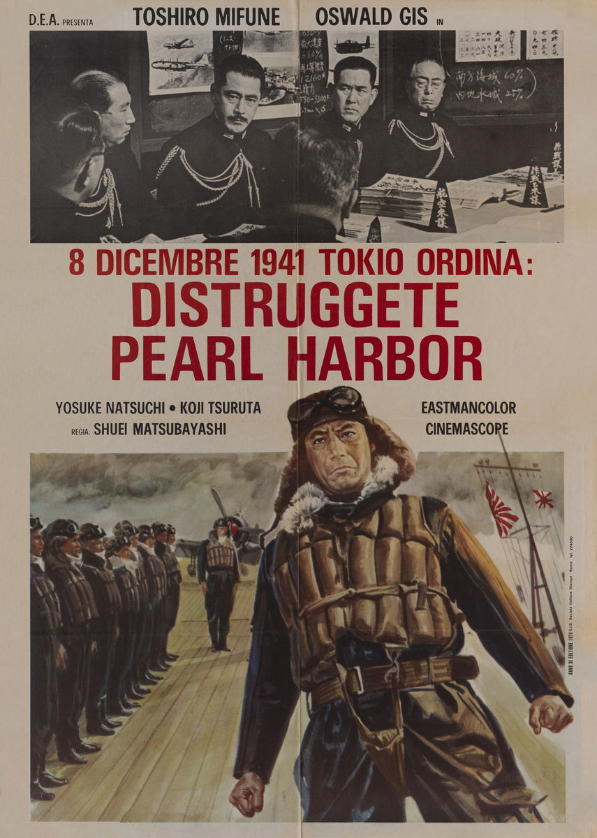 8 dicembre 1941 Tokio ordina: distruggete Pearl Harbor - Poster 1