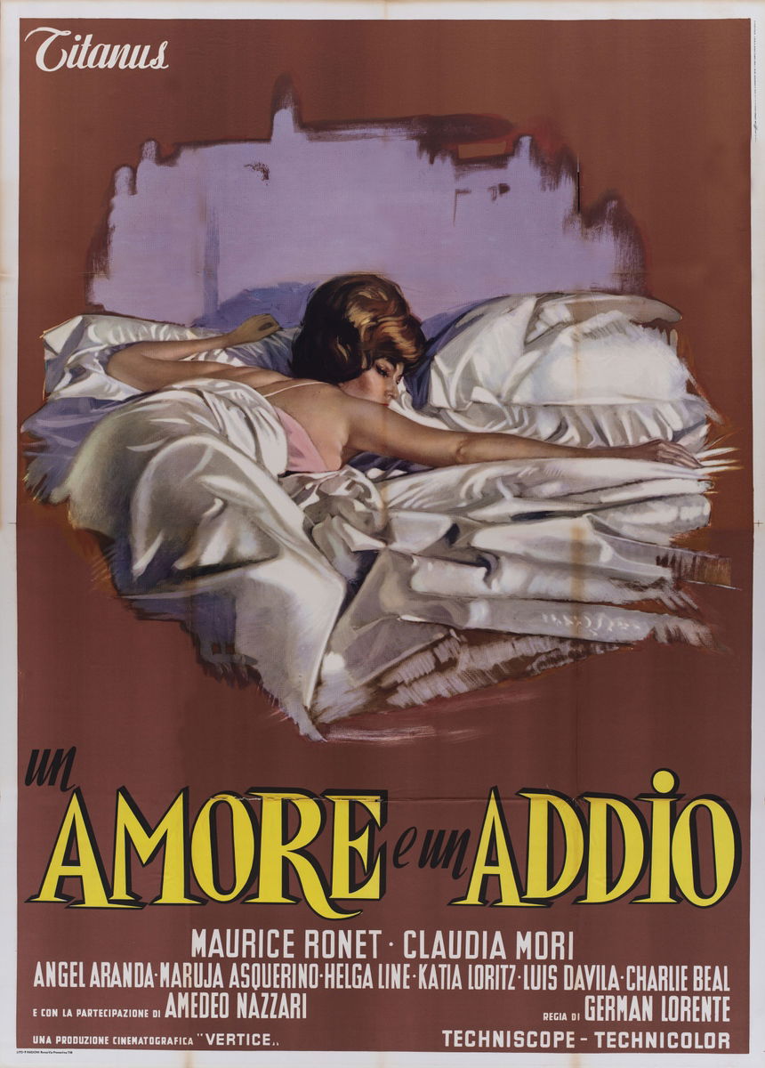 Un amore e un addio - Manifesto 1