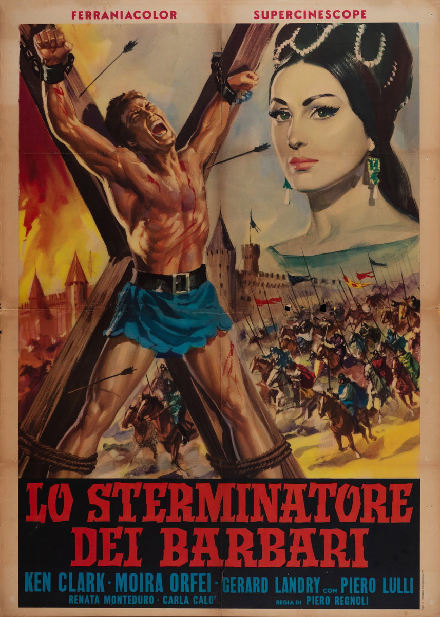 Poster 3 for the film Defeat of the Barbarians (1962)