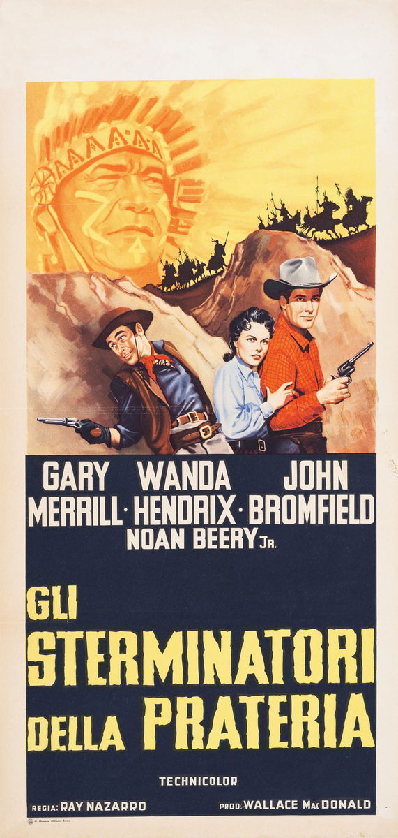 Gli sterminatori della prateria - Locandina 1