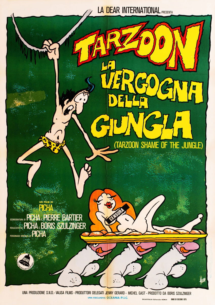 Tarzoon: Shame of the Jungle! - Poster 1