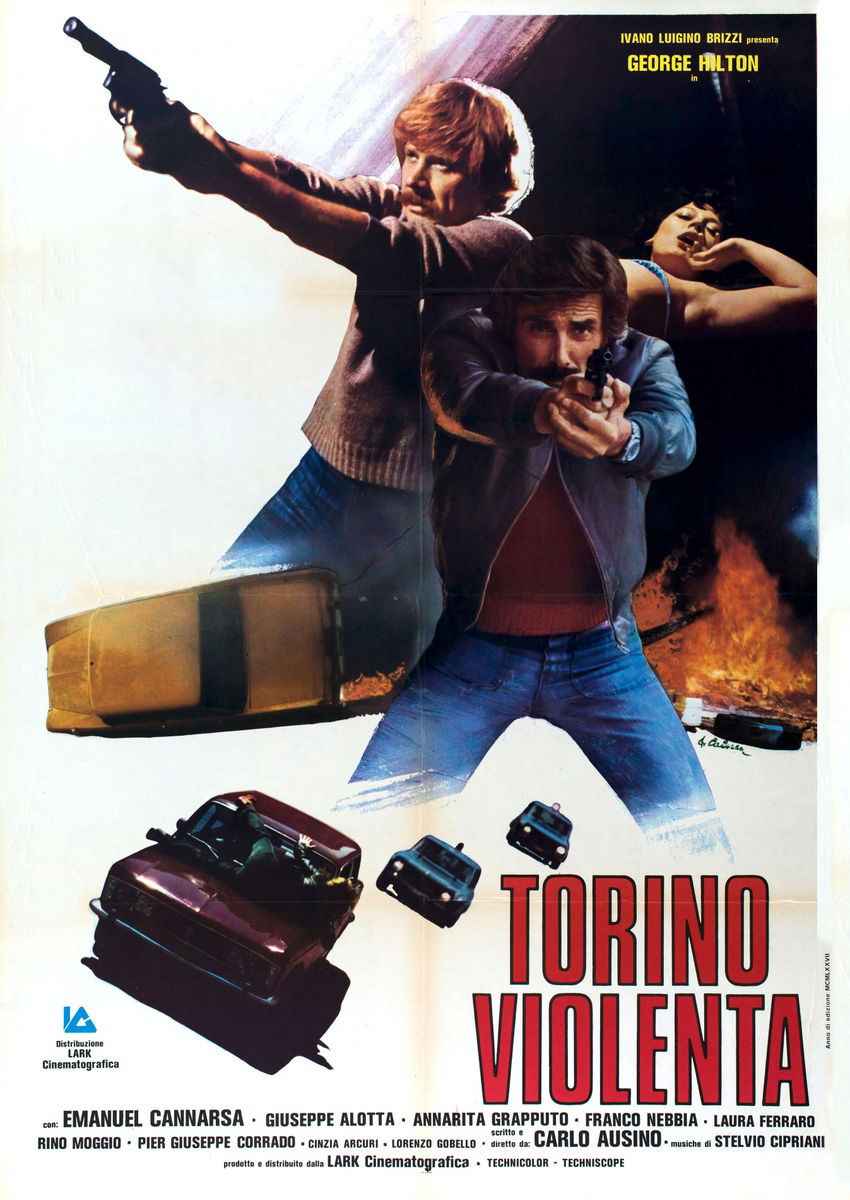 Torino violenta - Manifesto 1