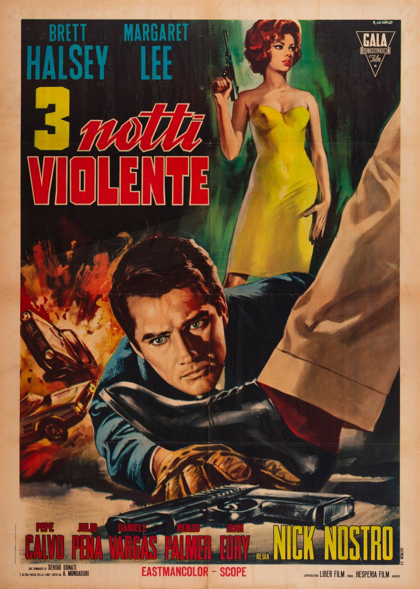 3 notti violente - Manifesto 2