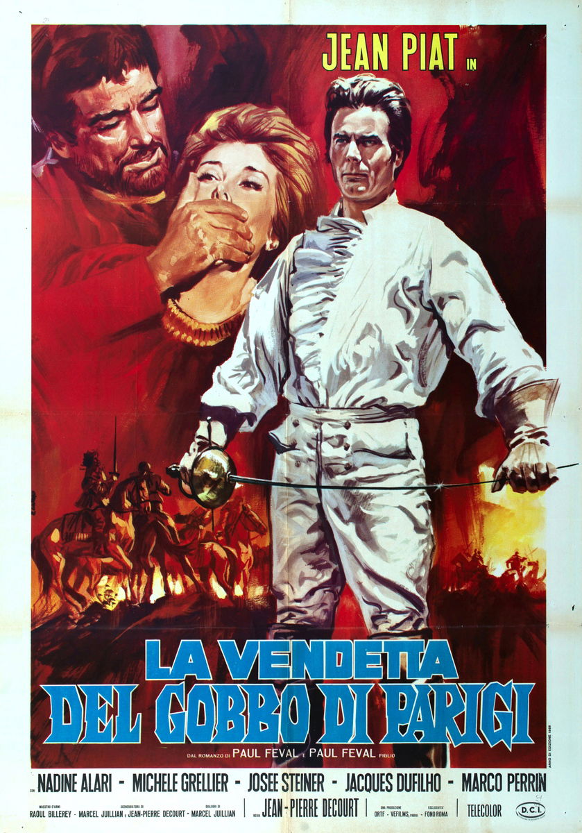 La vendetta del gobbo di Parigi - Manifesto 1