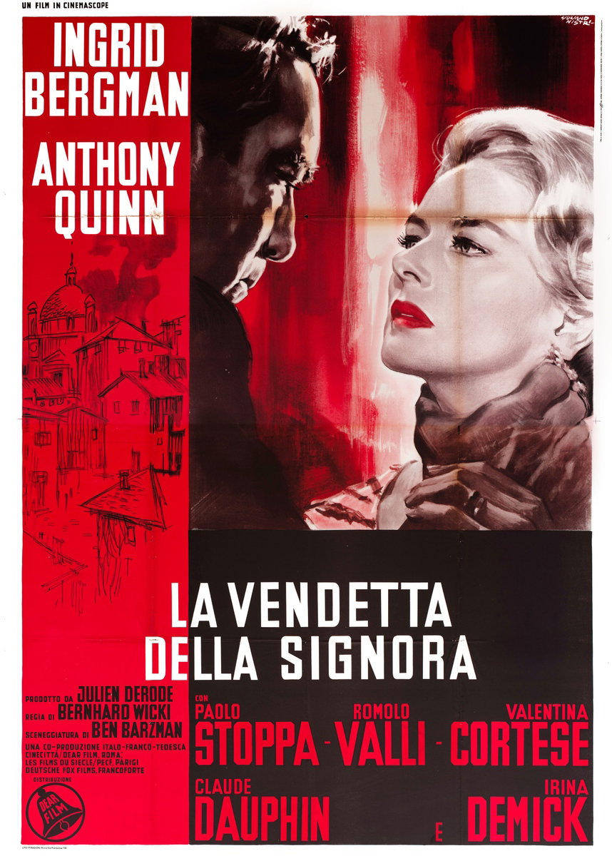 La vendetta della signora - Manifesto 2