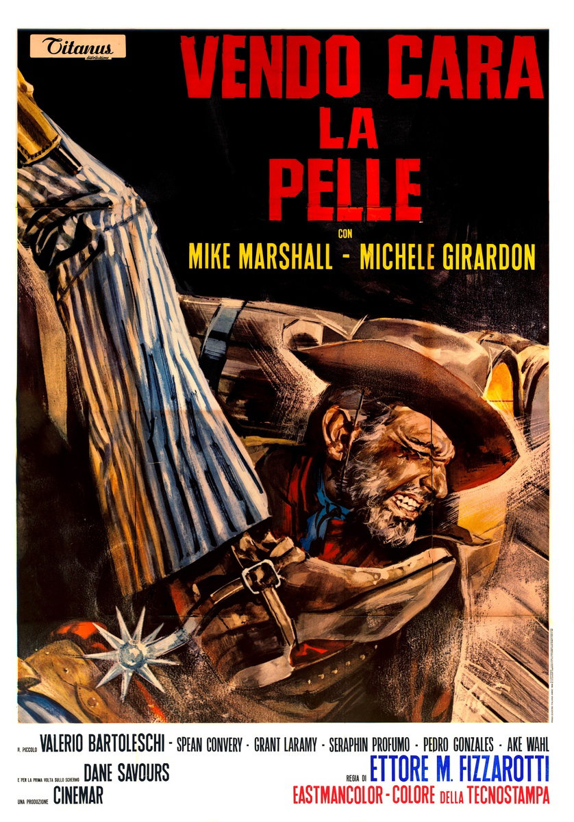 Manifesto 2 per il film Vendo cara la pelle (1968)