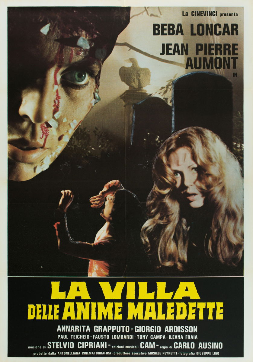 La villa delle anime maledette - Manifesto 1