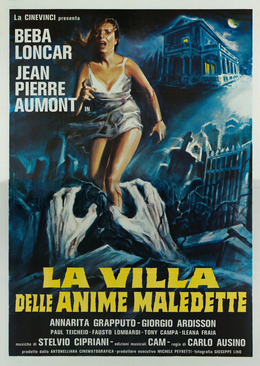 Manifesto 2 per il film La villa delle anime maledette (1982)