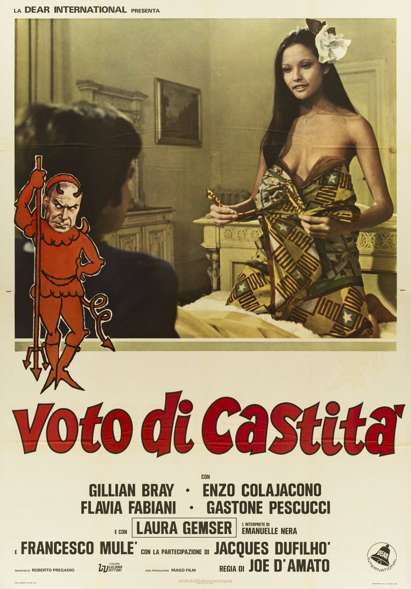 Poster 2 for the film Vow of Chastity (1976)