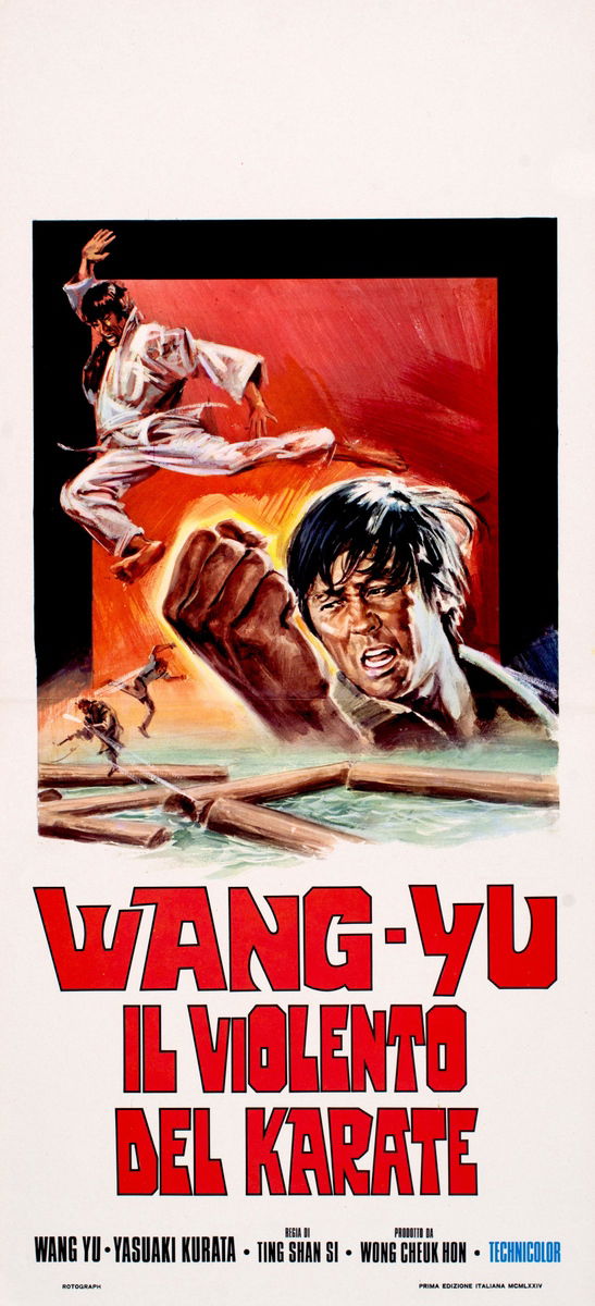 Wang Yu il violento del karatè - Locandina 1