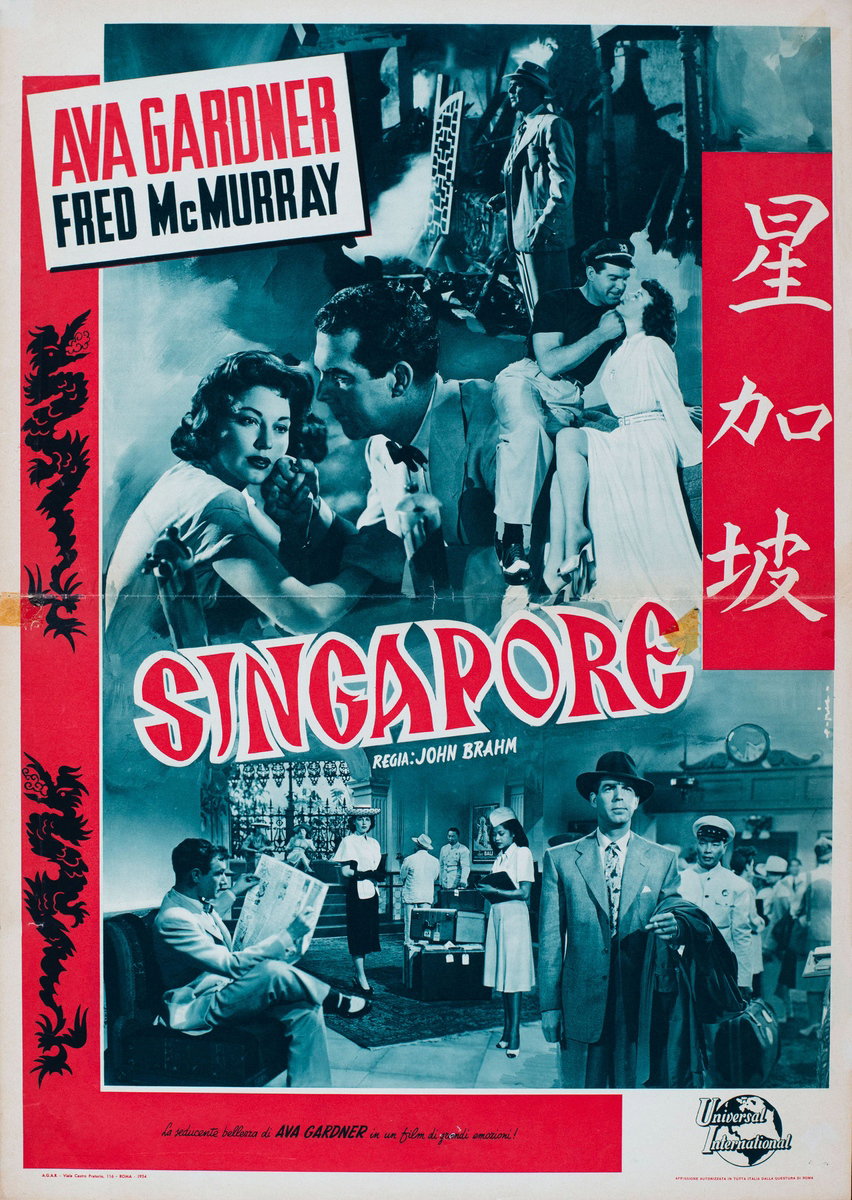Fotobusta 2 per il film Singapore (1947)