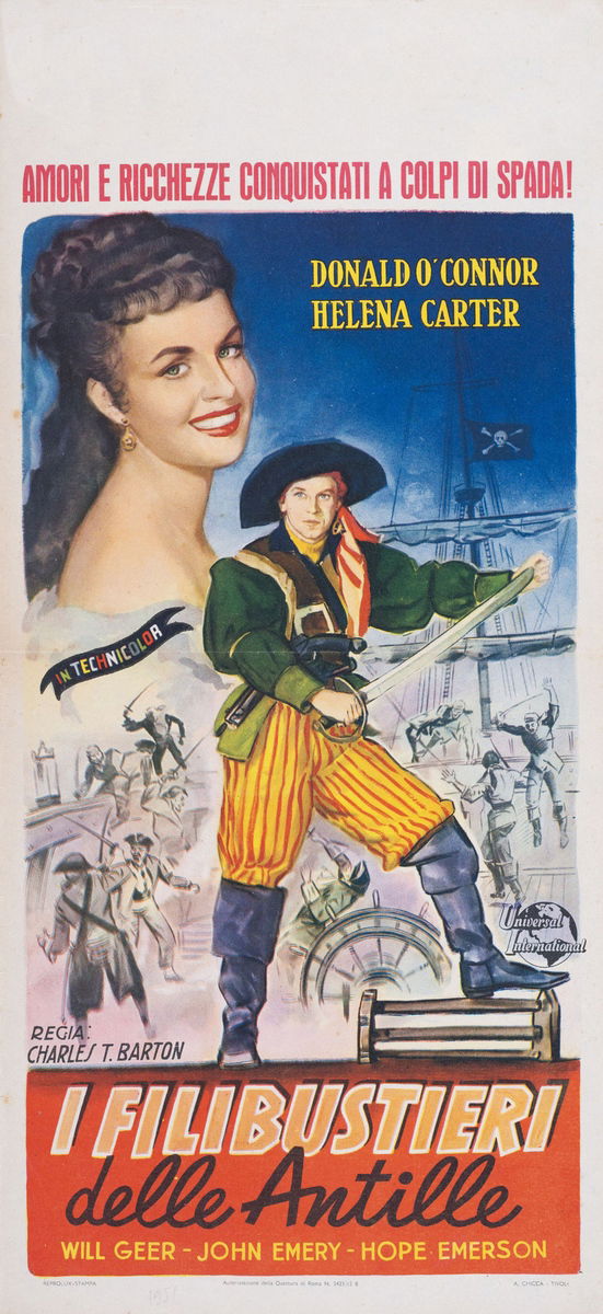 I filibustieri delle Antille - Locandina 1