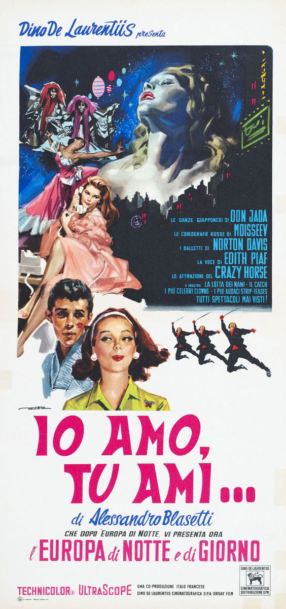 Io amo, tu ami... Antologia universale dell'amore - Lobby Card 1