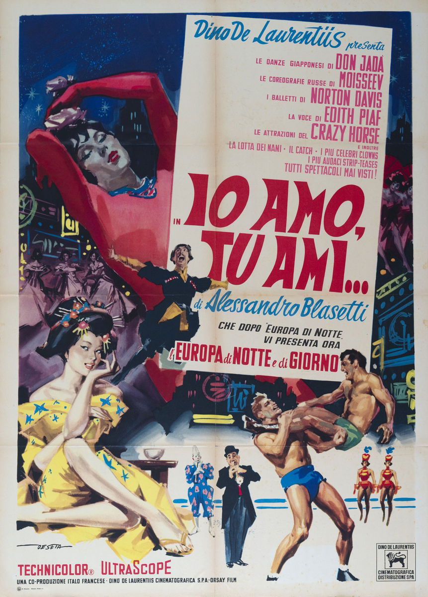 Io amo, tu ami... Antologia universale dell'amore - Manifesto 1