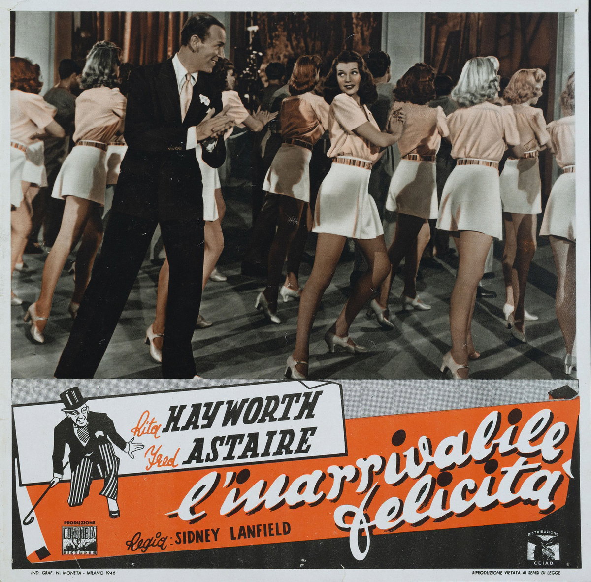 Fotobusta 2 per il film L'inarrivabile felicità (1941)