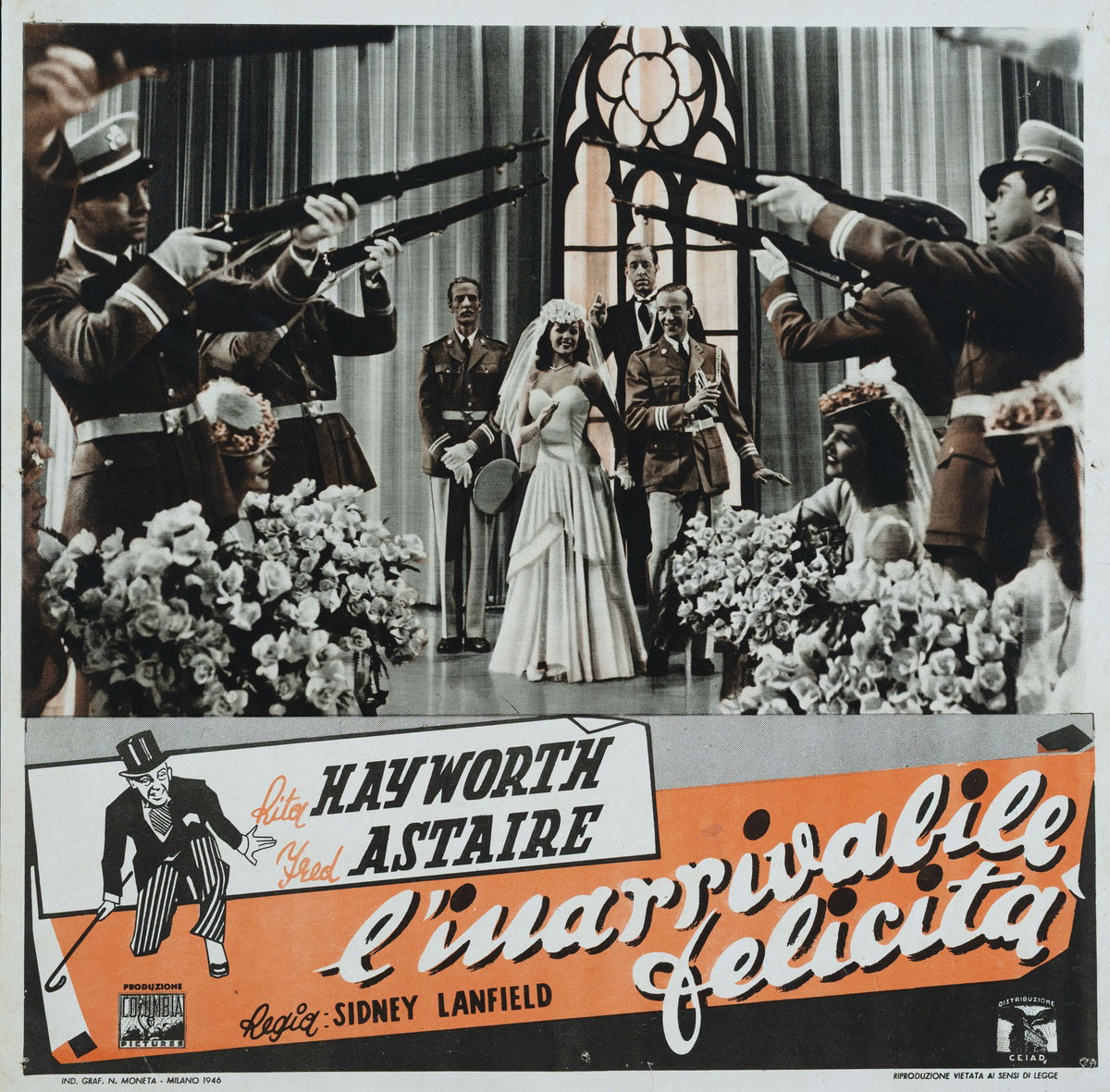 Fotobusta 4 per il film L'inarrivabile felicità (1941)