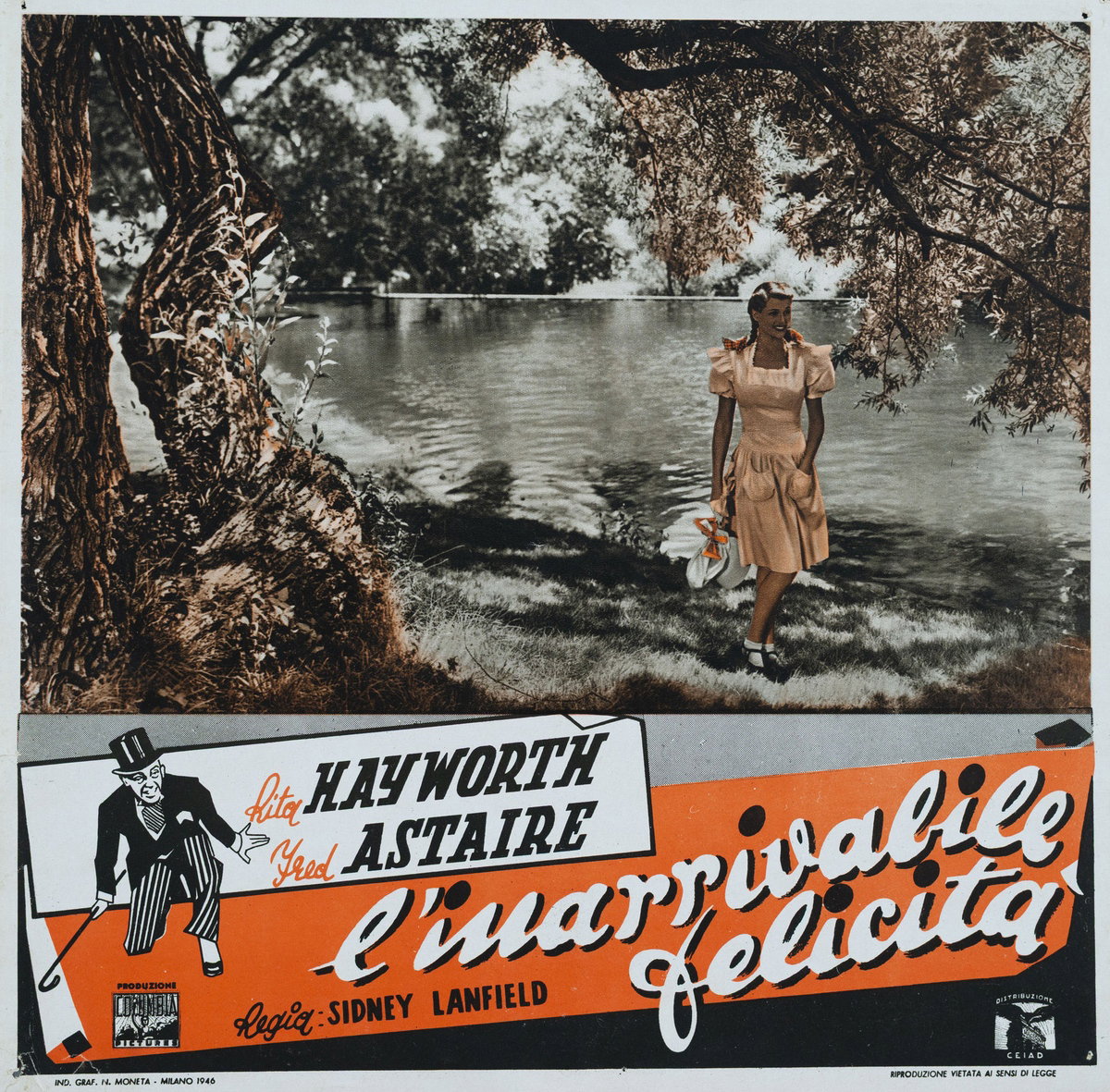 Fotobusta 6 per il film L'inarrivabile felicità (1941)