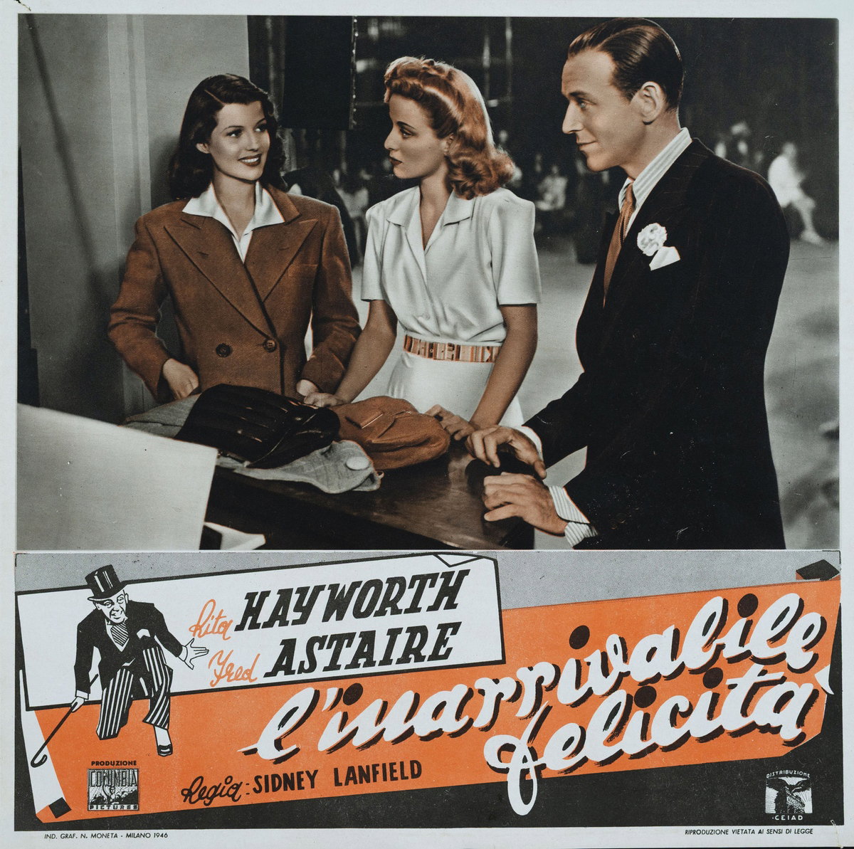 Fotobusta 7 per il film L'inarrivabile felicità (1941)