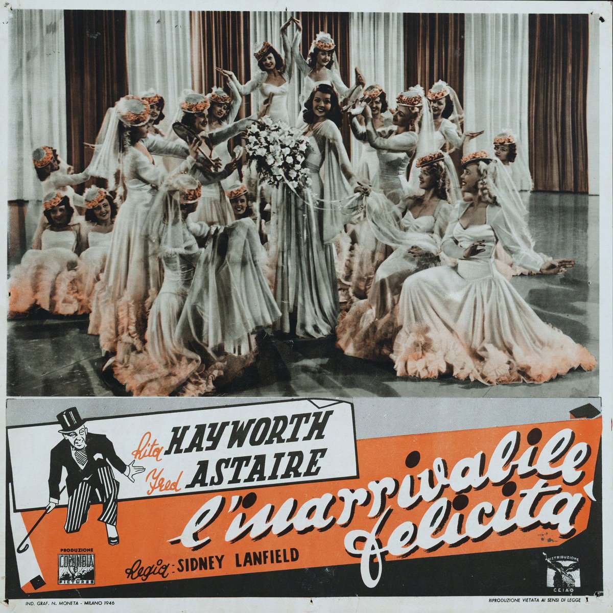 Fotobusta 11 per il film L'inarrivabile felicità (1941)