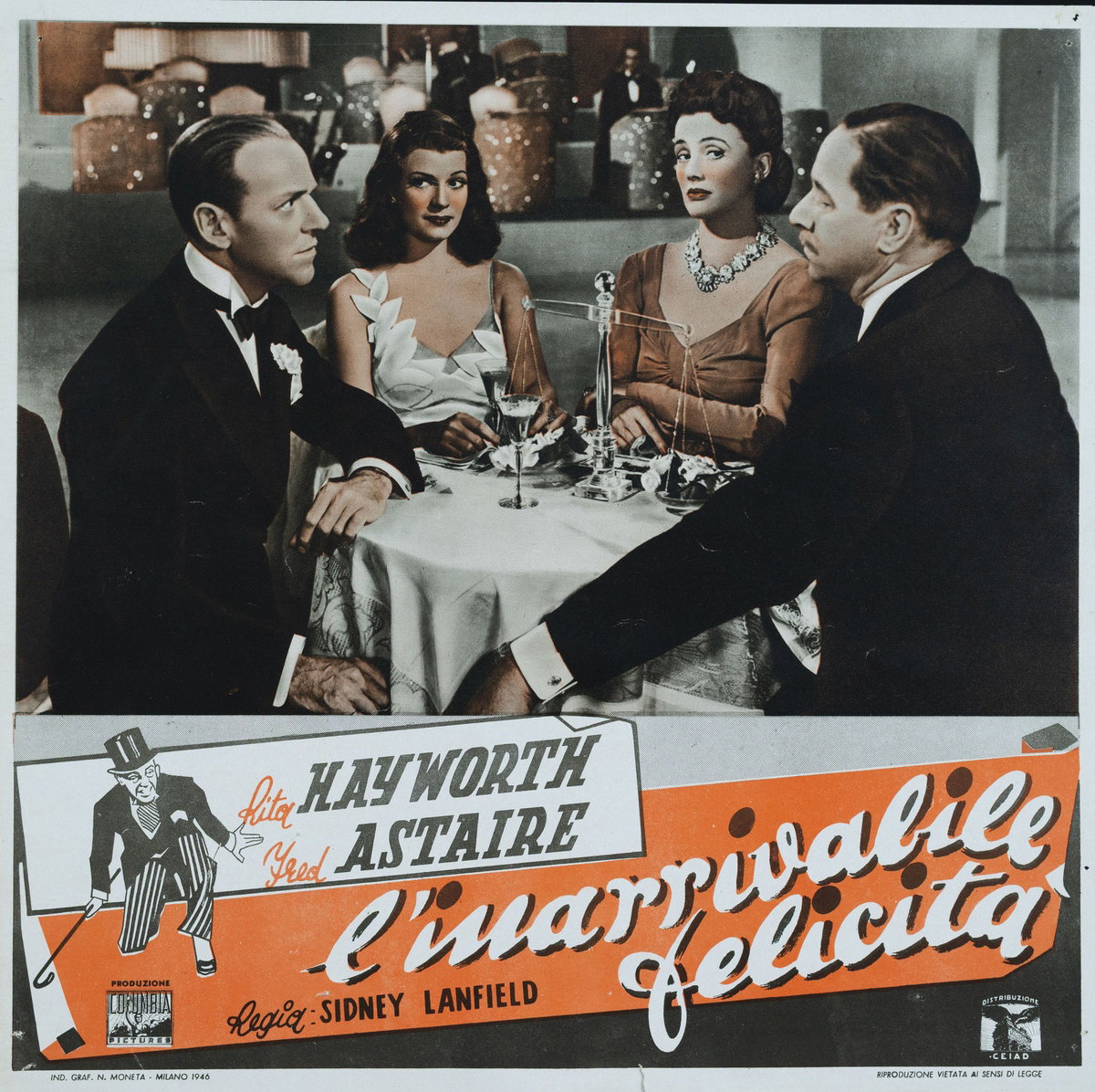 Fotobusta 13 per il film L'inarrivabile felicità (1941)