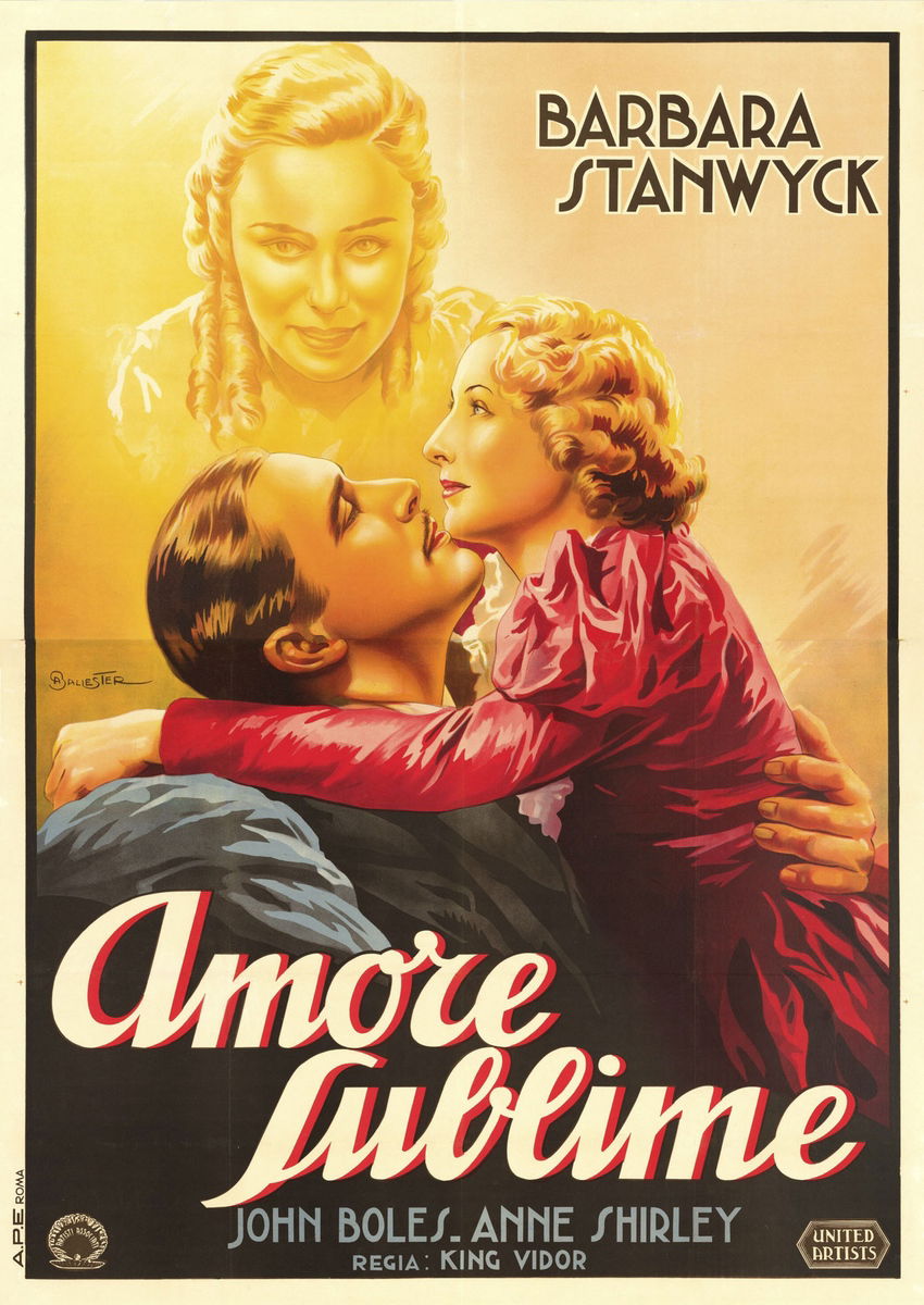 Amore sublime - Manifesto 1