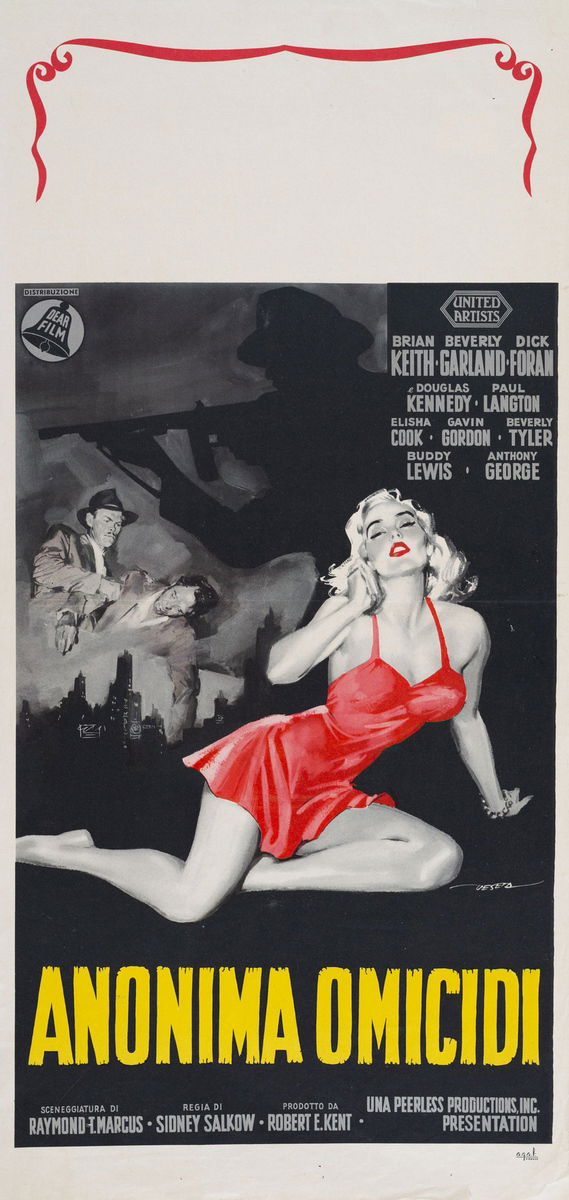 Anonima omicidi - Locandina 1