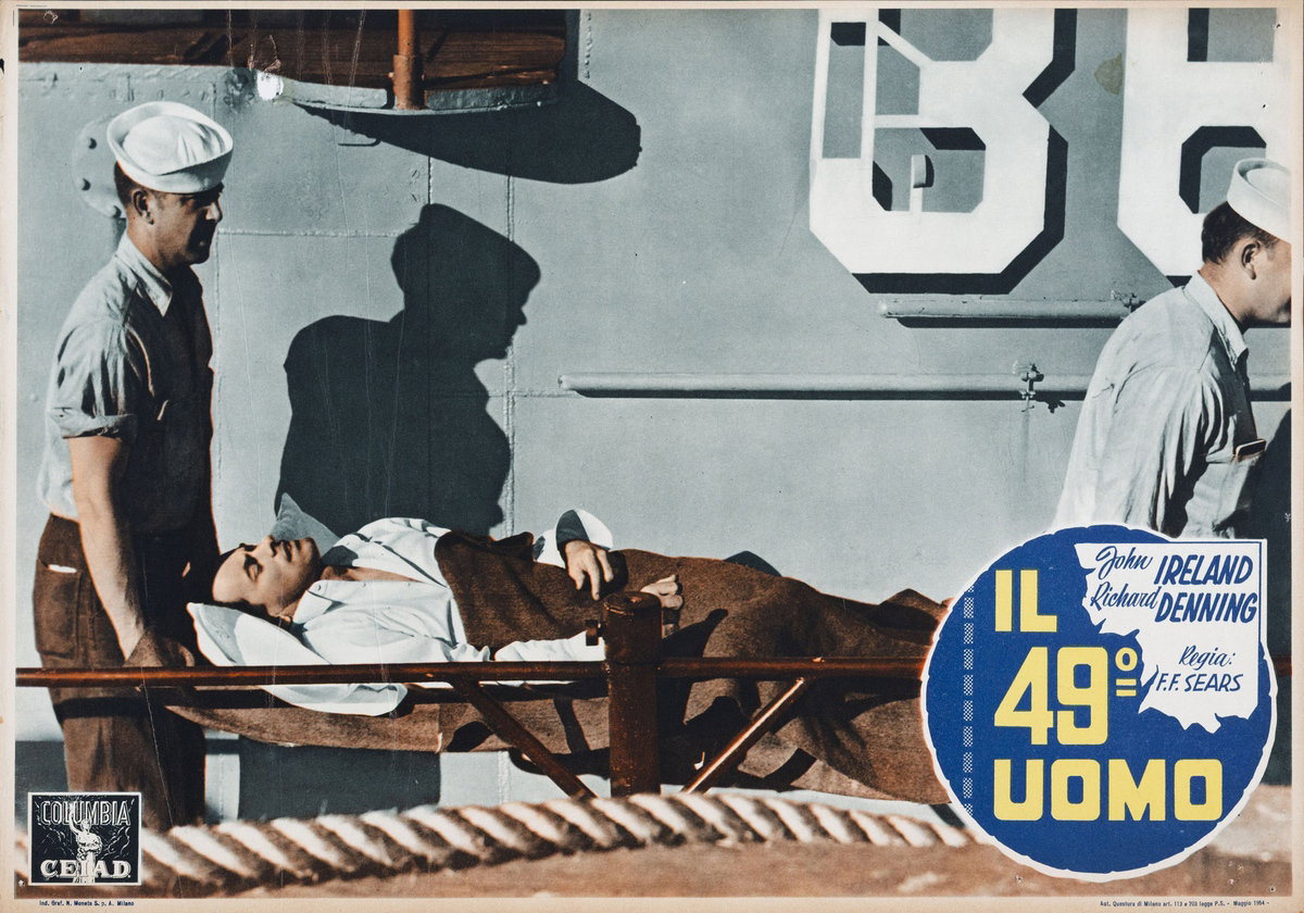 Fotobusta 3 per il film Il 49° uomo (1953)