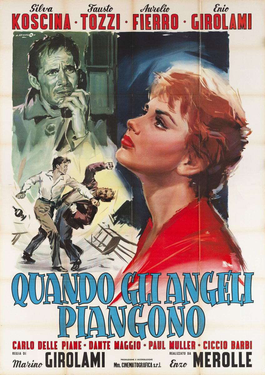 Quando gli angeli piangono - Manifesto 2