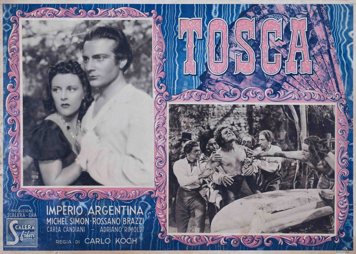 Lobby Card 6 for the film Tosca (1941)