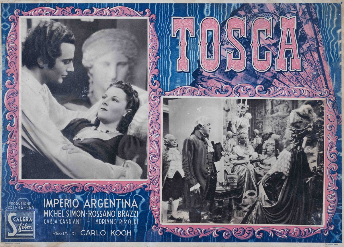 Lobby Card 7 for the film Tosca (1941)