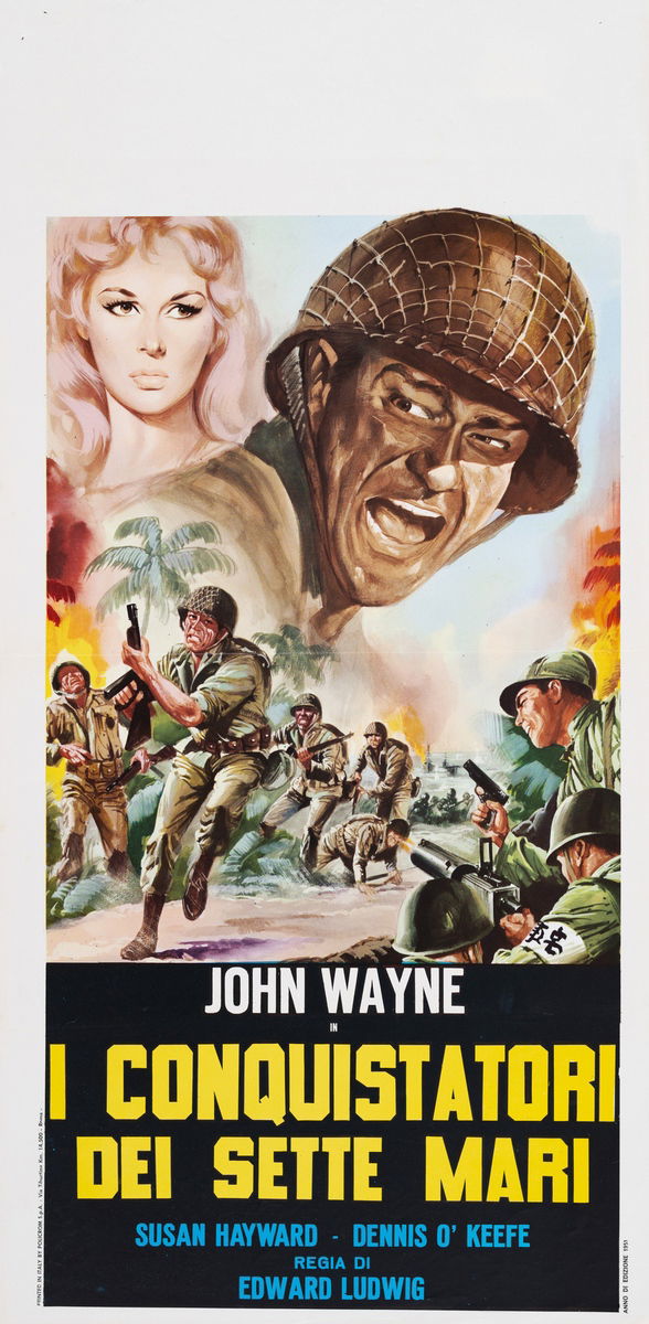 The Fighting Seabees - Lobby Card 1